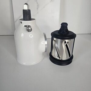 KitchenAid Stand Mixer Attachment White Food Slicer Shredder‎ KSMVSA *NO Pusher*